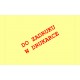 Zwrotne potwierdzenie odbioru pocztowe (żółte)